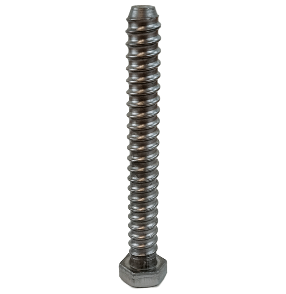 CBH124.3-P 1/2-6 X 4 Finished Hex Head Coil Bolt